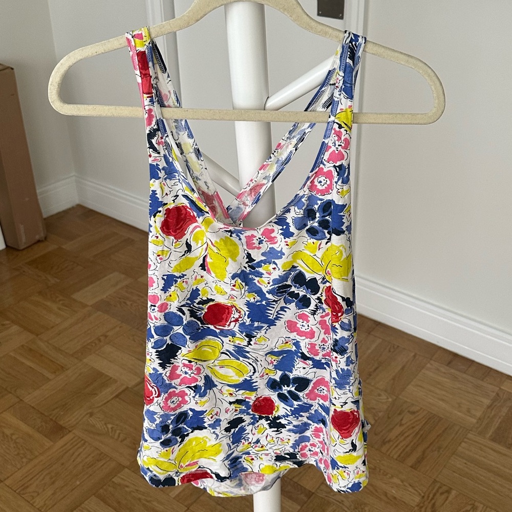 Floral Tank Top (Abercrombie & Fitch)
